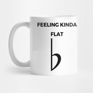 I Need To Rest - Flat Note Funny Music Puns Text On Top Mug